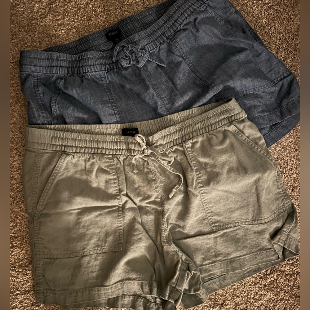 J Crew Drawstring Shorts